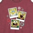thumbnail image 3 of SpongeBob SquarePants - Christmas Photo Collage - Women's Racerback Tank Top, 3 of 6