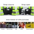thumbnail image 4 of 2Pack Reflective Vest, High Visibility Vest Straps Lightweight Reflector Safety Straps Adjustable Reflective Gear for Night Running, Jogging, Outdoor (Green), 4 of 6