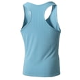 thumbnail image 4 of DIOAZUD Big and Tall Tank Tops for Men Ribbed Knit Sleeveless Muscle Shirts Solid Color Fitted Tank Top for Gym Workout, 4 of 8