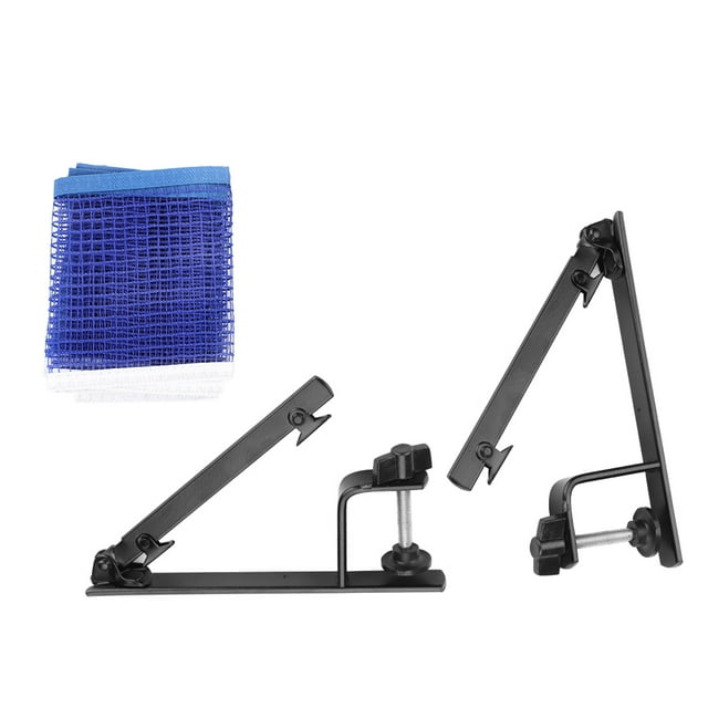Table Tennis Net, Durable Metal Clamp Quick Setting Up Nylon Net Ping Pong Net for Table Tennis Lovers for Outdoor Use
