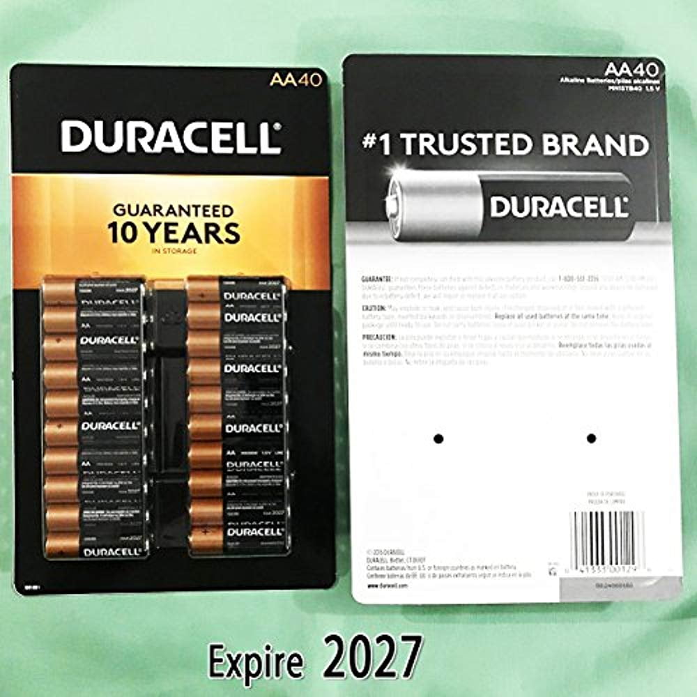 Duracell Coppertop 80 Aa Batteries Mn1500 Alkaline