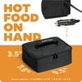 thumbnail image 3 of HOTLOGIC Mini lonchera eléctrica portátil calentador de alimentos - Innovador calentador de alimentos y lonchera calentada para adultos en el coche/hogar - Cocine, recaliente y mantenga su comida cali, 3 of 5