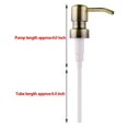 thumbnail image 3 of Dreamhall Stainless Steel Soap and Lotion Dispenser Pumps, Replacement for Your Bottles Green Patina, 3 of 10