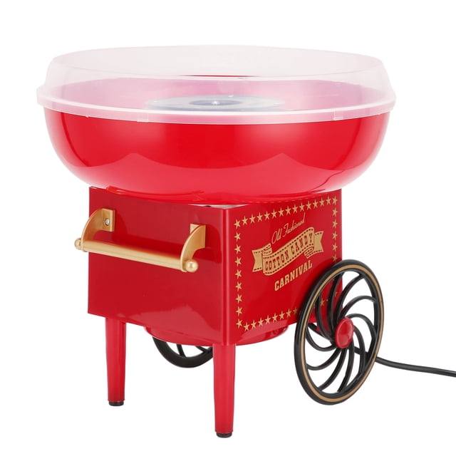 Máquina Para Hacer Algodón De Azúcar, Máquina Eléctrica Para Hacer Algodón De Azúcar, Electrodomésticos Especiales Con Forma De Carrito Vintage Para Fiestas Para Niños