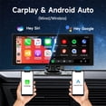 thumbnail image 3 of Sidaley Auto inalámbrico Android de la radio del coche de la pantalla de 10.26inch HD IPS con el coche DVR BT FM del control de la voz Cámaras de salpicadero de coche, 3 of 6