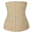 thumbnail image 2 of Anvazise Women Breathe Corset Slimming Tummy Waist Training Girdle Shaper Shapewear Beige S, 2 of 7