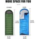 thumbnail image 2 of Sacos de Dormir para Adultos Mochila Ligero Impermeable - Saco de Dormir para Clima Frío para Niñas Niños Hombres para Camping Cálido Senderismo Viajes al Aire Libre Caza con Bolsas de CompresiónAzul Cielo esquí esquí Gafas de esquí, 2 of 5