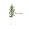 thumbnail image 3 of Pack of 40 Christmas Tree Limbs Versatile Plastic Artificial Pine Branch Christmas Tree Decorations Plant, 3 of 8