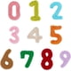 thumbnail image 1 of 10 parches de lana tejidos a ganchillo con los números del 0 al 9 en 10 colores. Parches decorativos de punto con los números del 0 al 9., 1 of 5