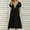 Black, variant on Cathalem Women's Casual Midi Dress 2024 Short Sleeve A-Line Mini Dress Casual Crew Neck Shift Dress Beach Sundress,Black S