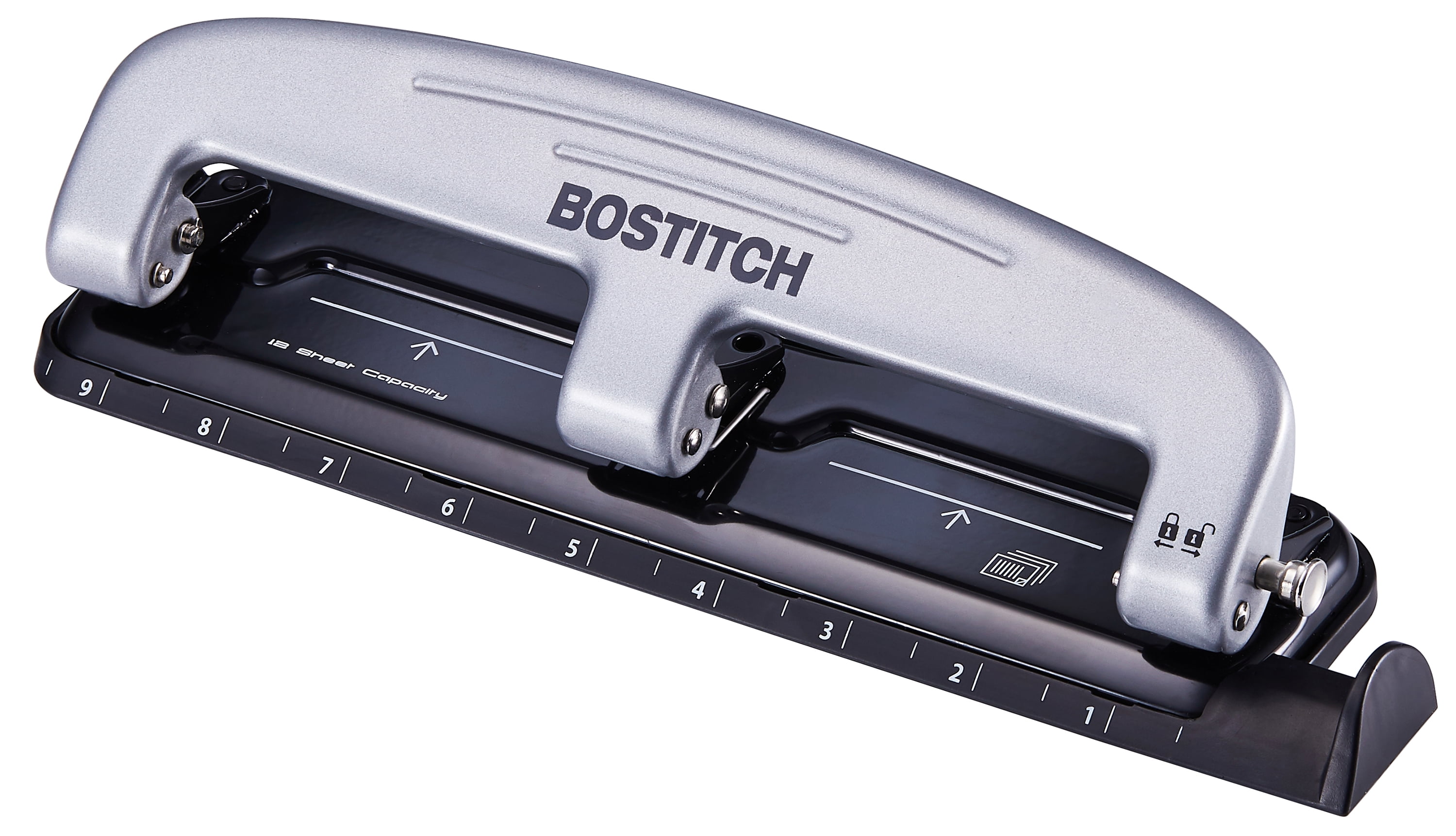 Pen+Gear Desktop Stapler and Bostitch EZ Squeeze Three-Hole Punch Office Bundle