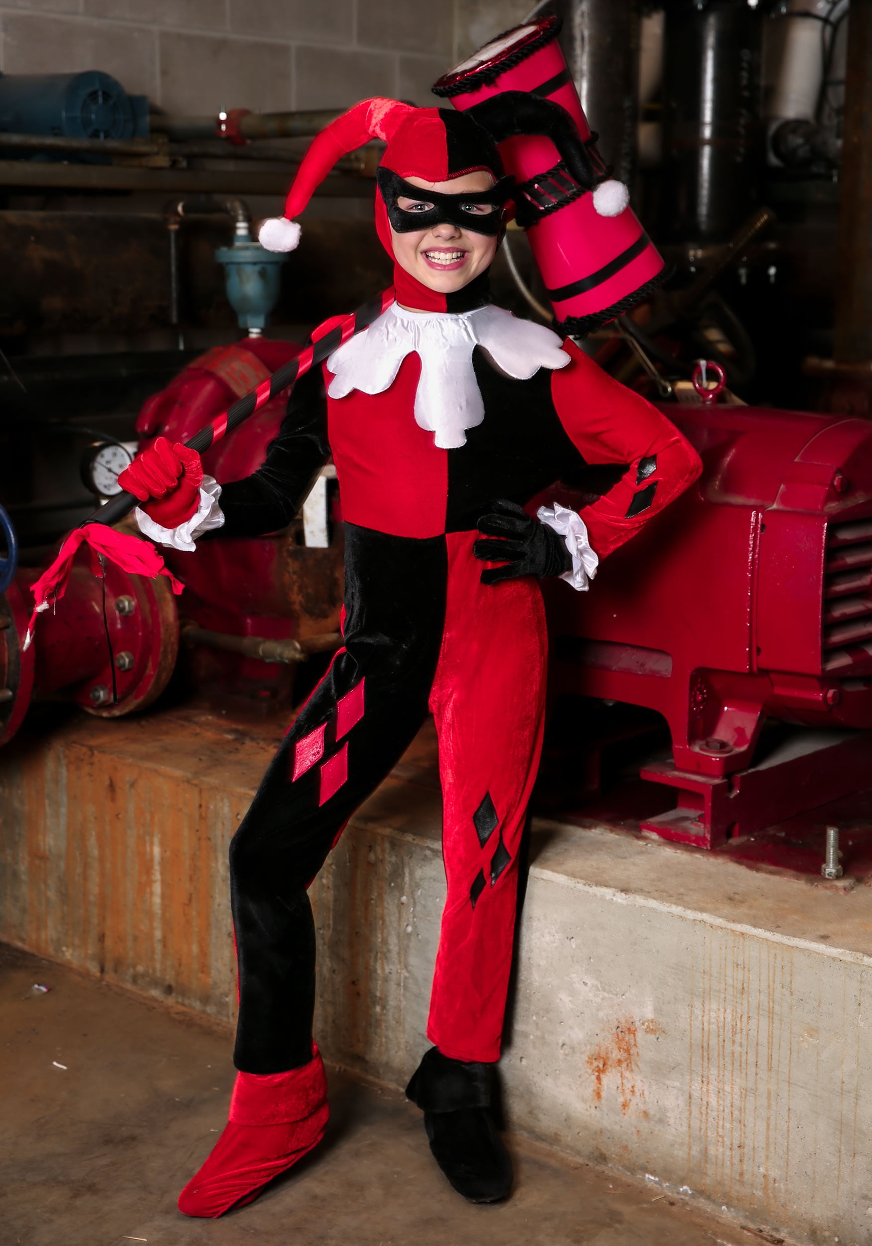 harley quinn lego costume