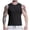 Black, variant on Men's Tight Base Sleeveless Fitness Training Running Quick Drying Basketball Compression Men's Undershirts Tank