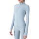 thumbnail image 1 of Chaqueta de entrenamiento con media cremallera y tops de yoga de forro polar cálido para mujer, 1 of 4