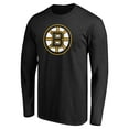 thumbnail image 2 of Men's Black Boston Bruins Primary Logo Long Sleeve T-Shirt, 2 of 3