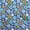 Blue, variant on oneOone Georgette Viscose Black Fabric Asian Retro Floral Sewing Fabric By The Yard Printed Diy Clothing Sewing Supplies 42 Inch Wide