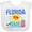 AA-White, variant on Inktastic Florida Time Summer Vacation Boys or Girls Baby Bib