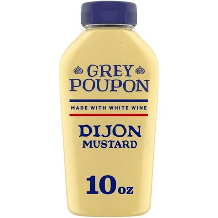 Grey Poupon Dijon Mustard, 10 oz Bottle