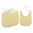 thumbnail image 4 of 5 Pcs. Bavette Imperméable pour Adulte, Protection pour Hommes et Femmes - Jaune, 4 of 8