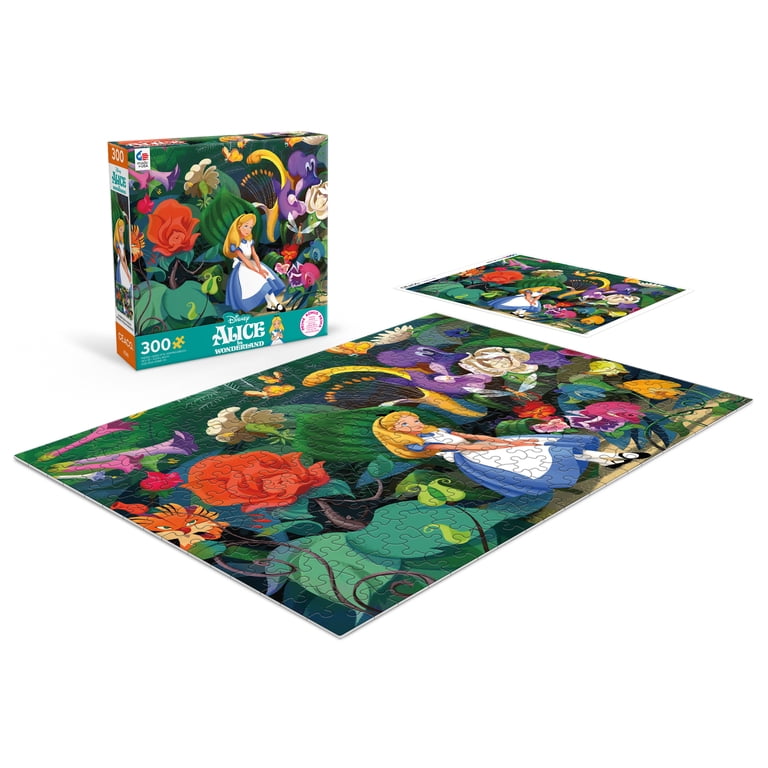 Ceaco Alice in the Flowers Jerry LaFaro 300 Piece Interlocking