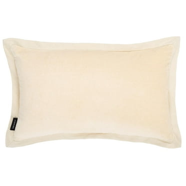 Safavieh Jordy Cotton Lumbar Pillow in Ivory / Natural
