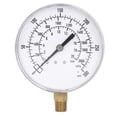 thumbnail image 1 of Manómetro De Cuadrante, Medidor De Presión De Vacío Estable Claro 11.3x9x3.2cm 0-300psi 0-2000kpa 0-20bar Para Aplicaciones De Líquidos De Gas De Petróleo De Agua Para, 1 of 8