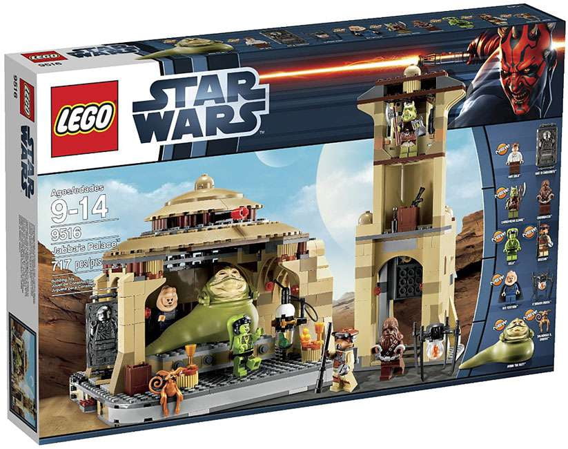 Pre-Owned Star Wars Return of the Jedi Jabba's Palace Set LEGO 9516 [Damaged Package]