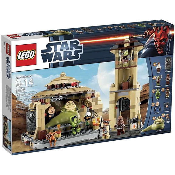 Pre-Owned Star Wars Return of the Jedi Jabba's Palace Set LEGO 9516 [Damaged Package]