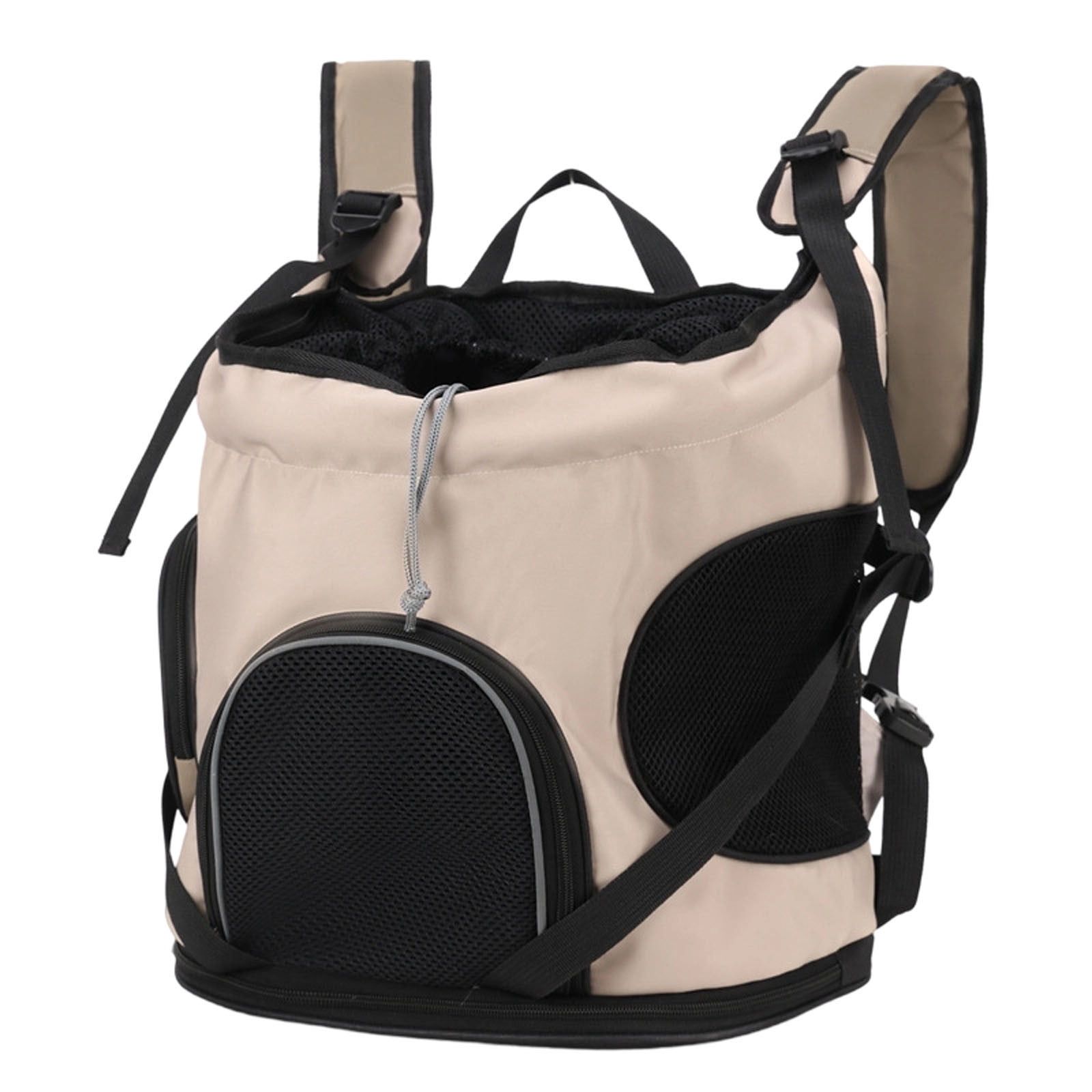 Nylon Pet Dog Backpack – Portable Breathable Travel Carrier for Veterinary Visits, Outdoor Hiking & Walks