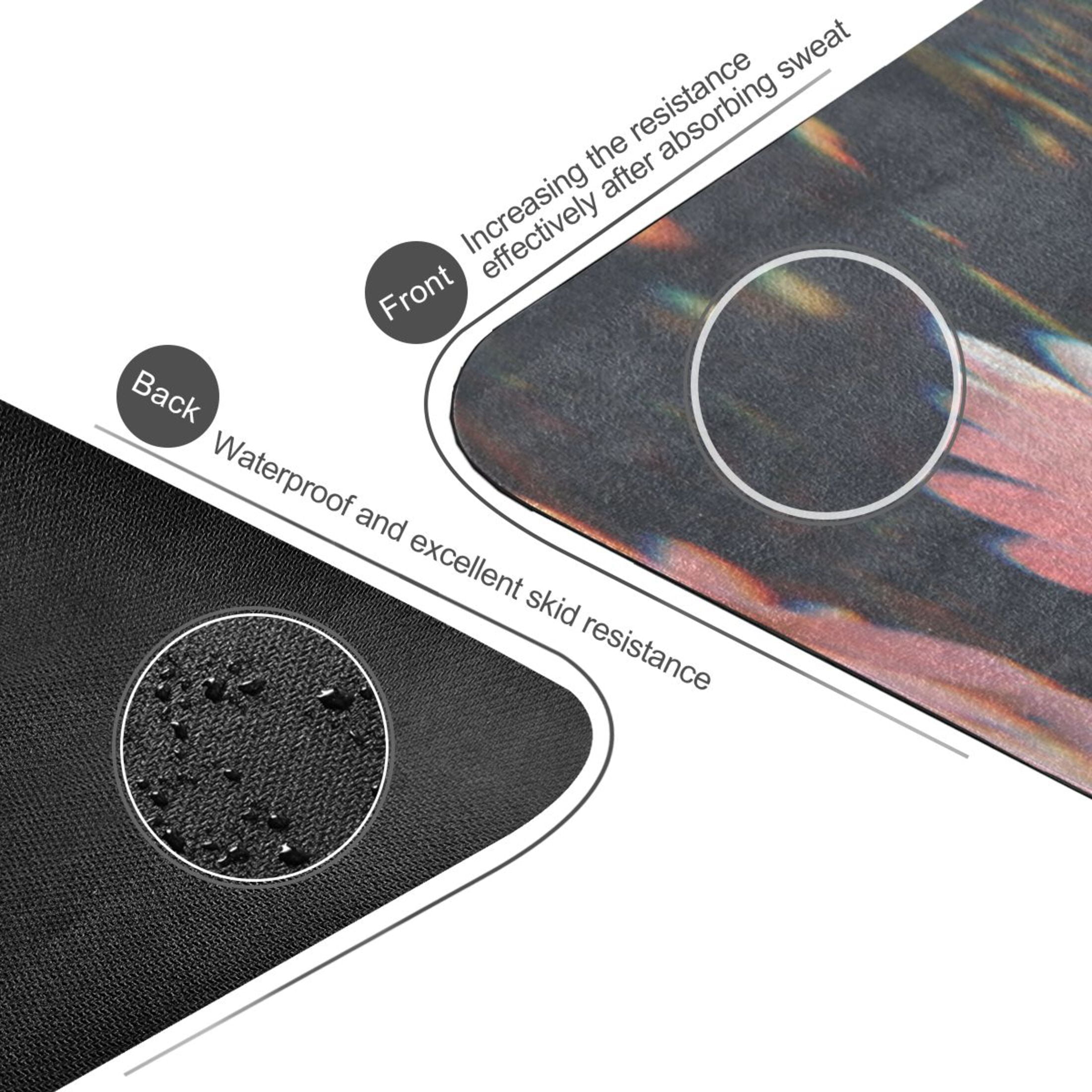 BZSMCE Yoga Mat Women Fitness Mat Daisy Field Pattern