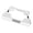 White, variant on Adjustable Height Laundry Base Stand with Rubber Feet and Slim Design Suitable for Washing Machine Dryers 45-70cm Length