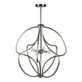 thumbnail image 5 of 7100-04-32-Forte Lighting-Gregg - 4 Light Foyer Pendant-28 Inches Tall and 26 Inches Wide-Antique Bronze Finish, 5 of 6