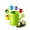Green, variant on White Watering Can Metal - 0.4 Gallon Vintage Sprinkling Can with Removable Spout - Galvanized Steel Water Cans for Indoor Outdoor Plants - Long Spout Garden Irrigation Tool for Flowers