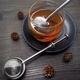 thumbnail image 4 of Lubelski Retractable Stainless Steel Tea Ball Infuser Leaf Separator Kitchen Accessory, 4 of 9