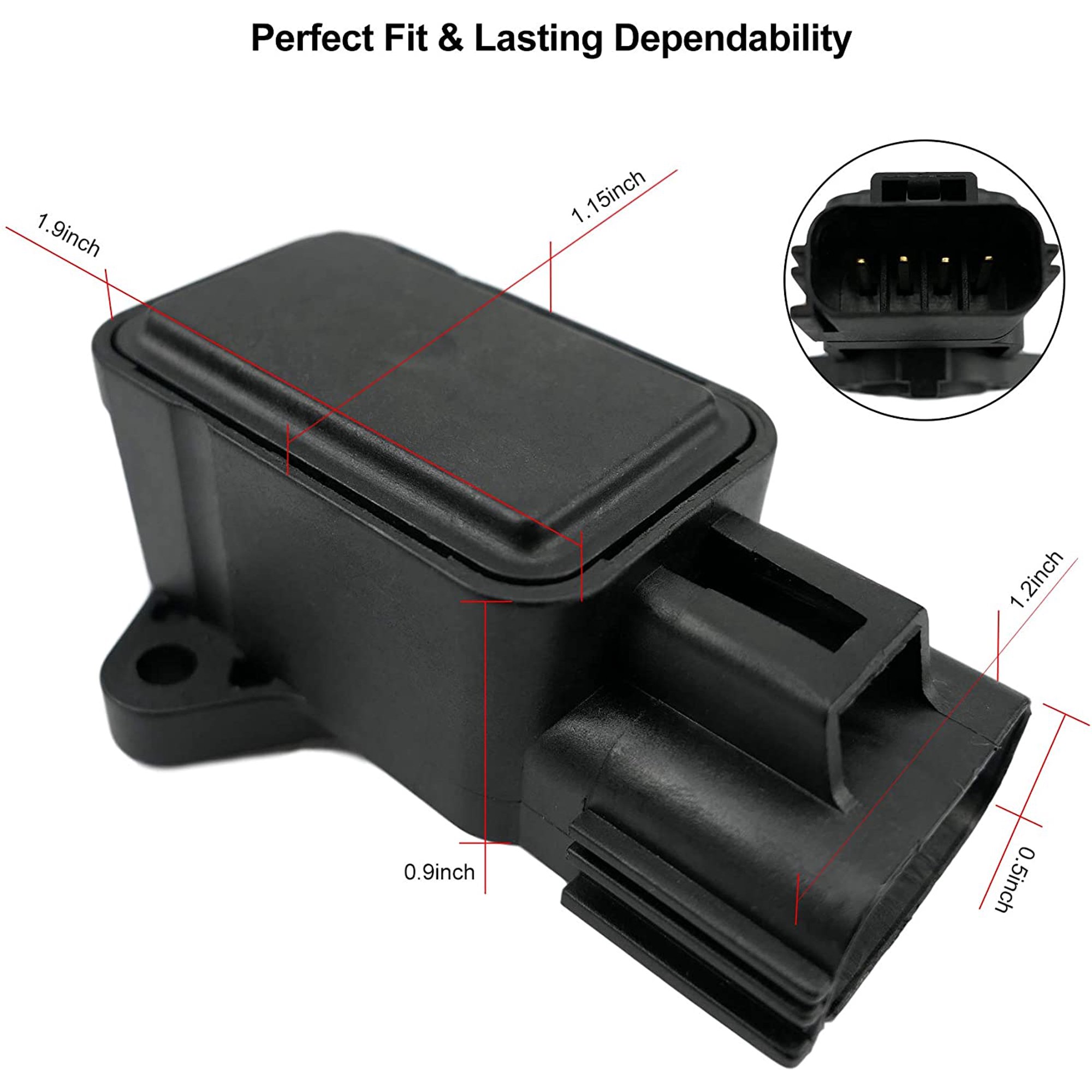 Throttle Position Sensor Tps Sensor 3l5z9b989aa Fit For Ford Mercury Lincoln Ls Mark Lt Mkt Navigator Rpelace Th381 Tps4212 5s7264 Walmart Canada