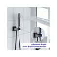 thumbnail image 5 of 10 Inch Rainfall Shower System Shower Head with Handheld Shower Wall Mounted, 5 of 5