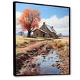 thumbnail image 2 of Designart "Dreaming of the Farmhouse" Landscape & Nature Floater Framed Canvas Art Print, 2 of 7