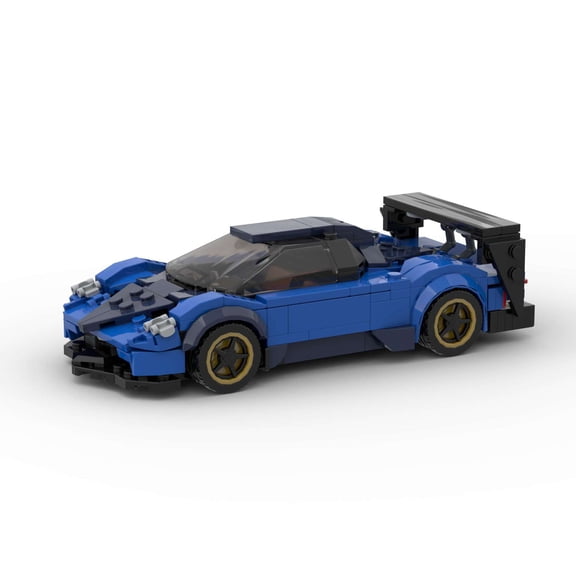 297 PCS Pagani MOC(compatible with mainstream brands)Speed Champions Racing Car Sports Model Garage Sets Building Blocks Famous Racers City Vehicle Technique DIY Bricks Toys (D 010181 )