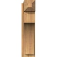 thumbnail image 2 of Ekena Millwork 8"W x 24"D x 32"H Westlake Rough Sawn Craftsman Outlooker, Western Red Cedar, 2 of 4