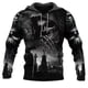 thumbnail image 3 of Sudadera con capucha para hombre de moda 2023 con estampado de calavera en 3D, novedad de otoño, sudaderas con capucha holgadas de estilo vintage de la calle Harajuku, 3 of 5