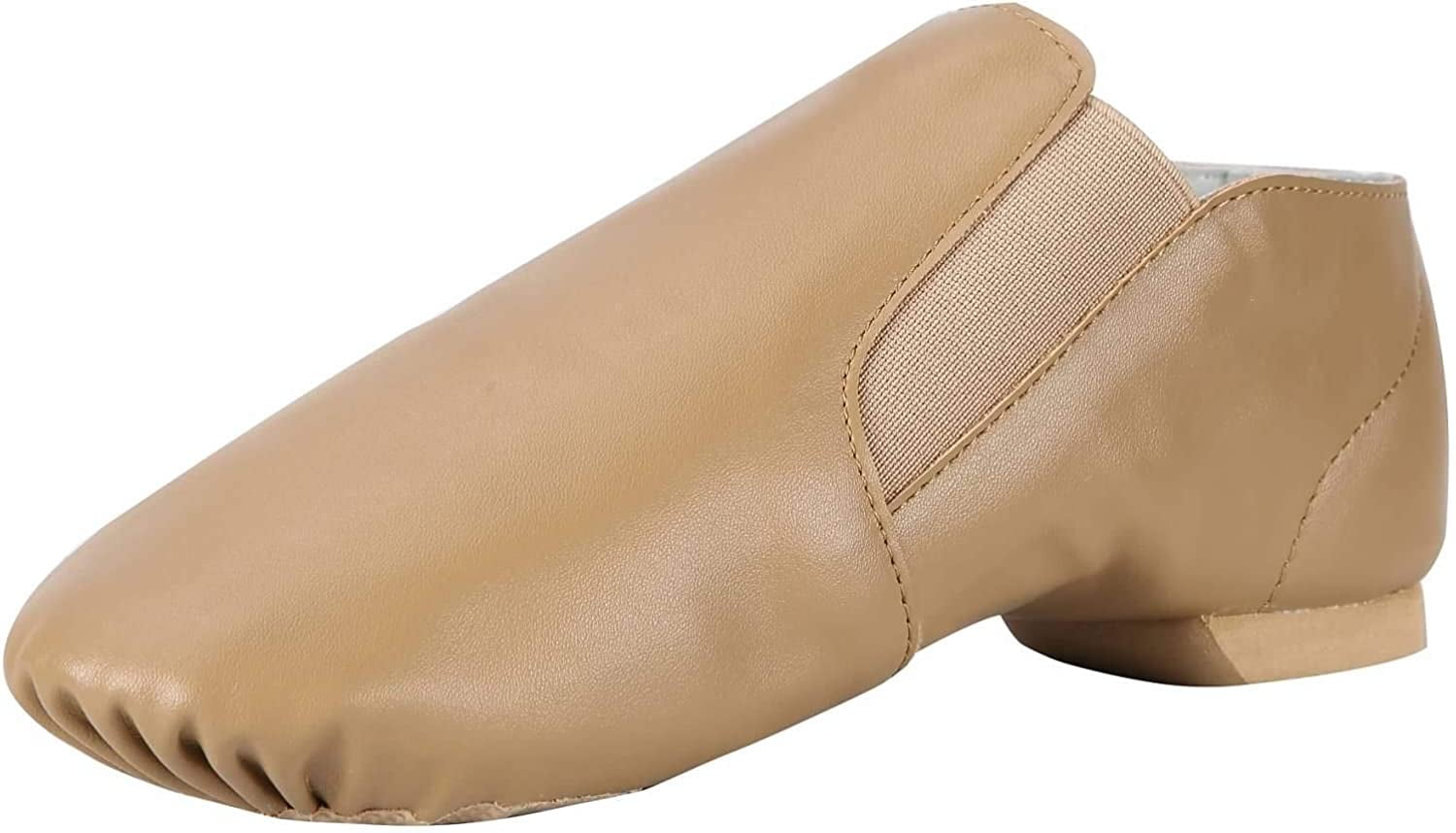 Super Jazz Leather Slip-On Jazz Shoe (Black) main image 0