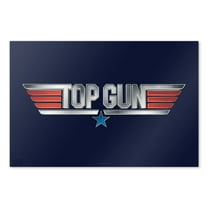 Top Gun Rendered Logo Wall Art Picture Paper Poster Décor Home Decoration