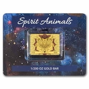 2026 Samoa 1/200 oz Gold Spirit Animals Collection: Fox