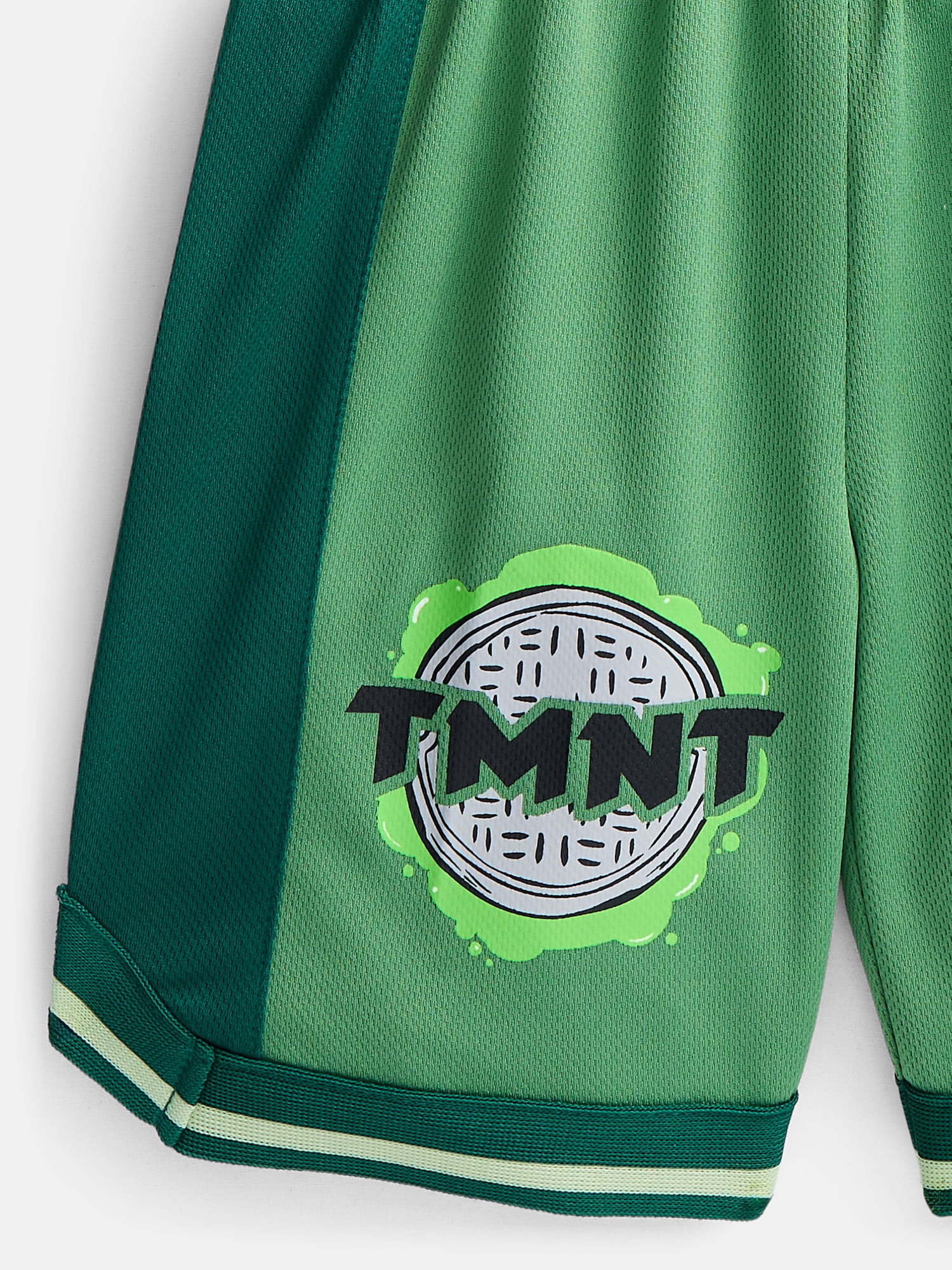 Teenage Mutant Ninja Turtles Boys Short Sleeve Tee and Matching Basketball Shorts Set, 2-Piece, Sizes 4-12