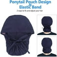 thumbnail image 3 of Scrub Cap With Buttons Bouffant Hat With Sweatband for Womens and Mens, 3 of 3