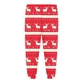thumbnail image 4 of NIEWTR Christmas Pajamas for Kids Girls Holiday Long Sleeve Sleepwear Santa Cotton Pajamas Sets Christmas Kids Sets (6-7 Years,Red), 4 of 4