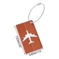 thumbnail image 3 of Aluminium Alloy Luggage Tag For Suitcase Bag Tags For Baggage Handbag School Instrument Tag Label Travel, 3 of 5