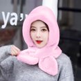 thumbnail image 4 of CSChome Winter Hat Autumn Winter Warm Hat - Plush Lining Windproof Integrated Headwear Scarf, 4 of 7