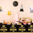 thumbnail image 4 of Graduation Tablecloth Party Decorations for Class of 2025 Congrats Grad Disposable Table Covers Graduation Accessories for Graduation Party Supplies 3 Pack Design1, 4 of 6
