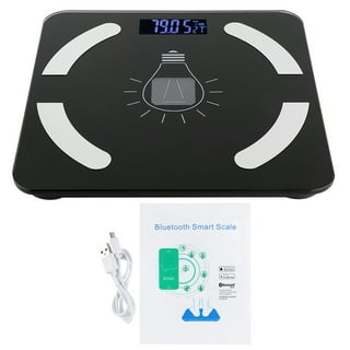  Escali Solar Bathroom Scale for Body Weight with Solar Cell  Charging Technology and Backup USB Charging, Extra-High Capacity of 440 lb  : Health & Household